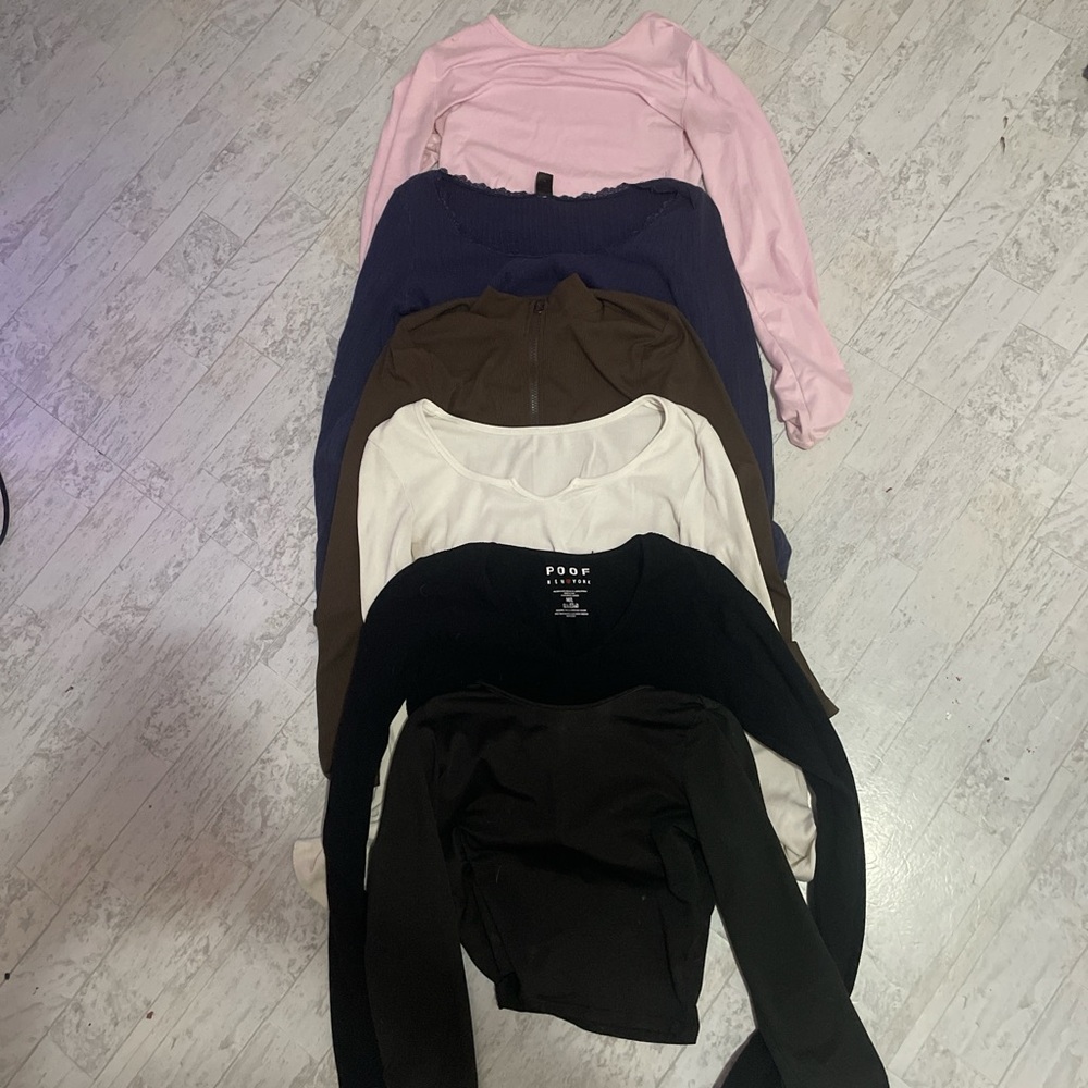 Long Sleeve Tops Set